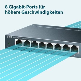 TP-Link TL-SG108 V3 8-ports Gigabit Network Switch