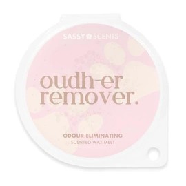 Sassy Scents Oudh-Er Remover - Odour Eliminating Strong Scented Wax Melt - Organic Soy Blend Wax Melts - Luxurious, Long-Lasting Fragrances for Any Living Space - Vegan Friendly- 50g