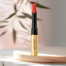 Zermat Long-Lasting Lipstick Eleganzza Reflex, Fabulous shades that stay on your lips for up to 8 hours, without drying them out. Shade Ruby. 0.06 Oz.