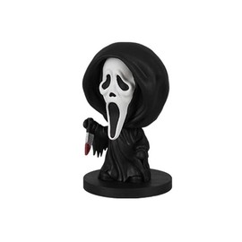 Royal Bobbles Ghost Face Go! Bobble - 3" Tall Mini Collectible Bobblehead Figure