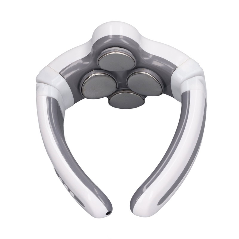 4 Heads Electric Pulse Neck Massager Intelligent 3D USB Charging