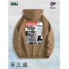 Daily Hustle Newspaper Graphic Hoodie 100% Cotton US Warehouse 7