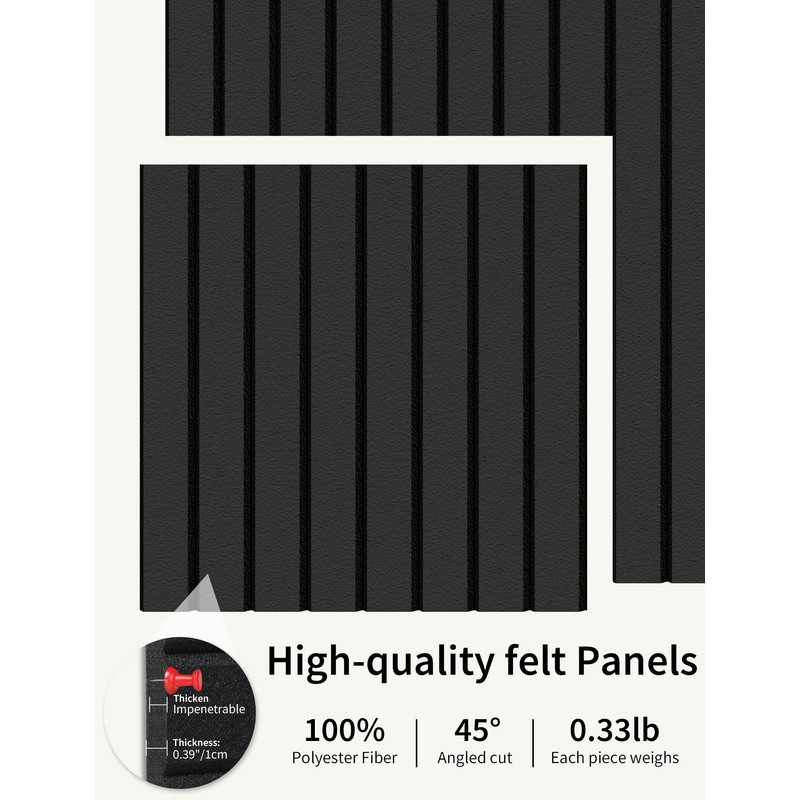 Large Bulletin Board 48"x36" Cork Boards for Walls, 12 Pack