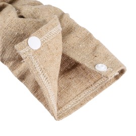 Awclub Chandelier Cord Cover, 6 Feet Length, Natural Cotton Color