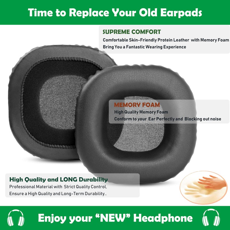 ACCOUTA Ear Pads Cushion Compatible with Teufel Turn HiFi Wireless