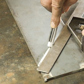 Markal Flat Soapstone Specialty Marker for Metal Surface Welding, 5" Length, 1/2" Width, 3/16" Thickness, Natural (Pack of 144)