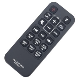 Allimity AKB74815371 Replacement Remote fit for LG Soundbar Speaker Home Theater System SJ3 SJ4 SL3D SK4D SPJ4B-W SPH4B-W SPJ4BW SPH4BW