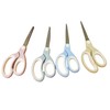 Gkofiey Pastel Non Stick Scissors, All Purpose Stainless Steel Craft