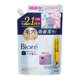 Bioré Foaming Cream Makeup Remover Refill Large Capacity Cleansing Refill, 12.0 fl oz (355 ml)