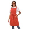 Nanxson Women's Apron Cotton Linen Bib Cooking Apron Kitchen Apron