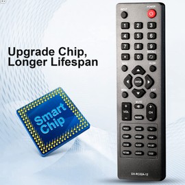 DX-RC02A-12 Universal TV Remote Control fit for Dynex DX-26L100A13 DX-32L100A13 DX-32L152A11