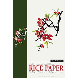 Jack Richeson Rice Paper Pad 12" X 18"