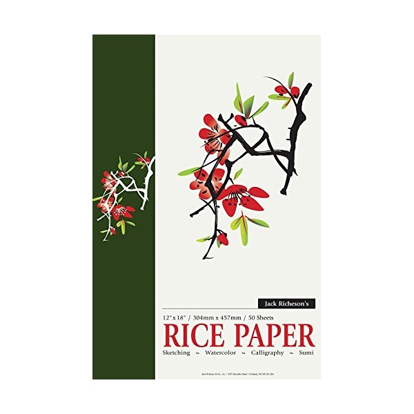 Jack Richeson Rice Paper Pad 12" X 18"