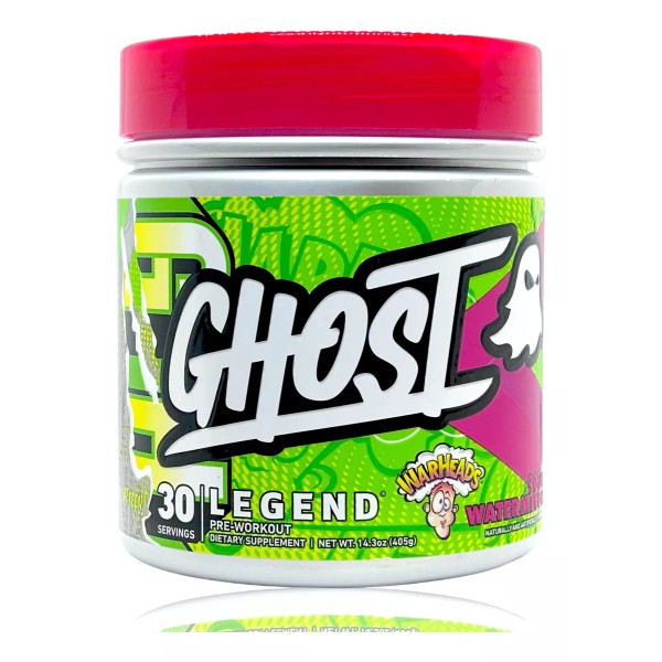 Ghost Preentreno Legend Wareheads Sour Watermelon 30 Serv Ghost.