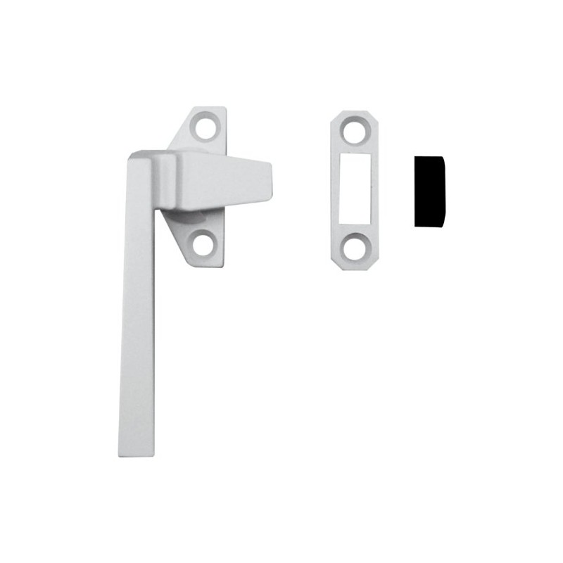 Prime-Line H 3820 Left-Handed, White, Casement Locking Handle with Offset