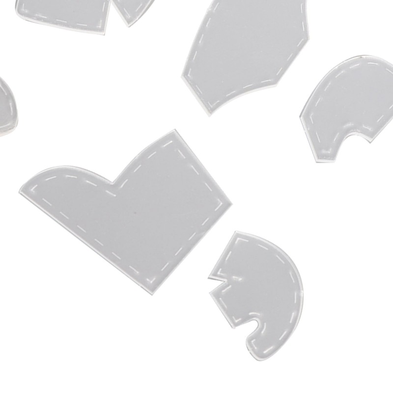 11pcs Elephant Template Ruler Set Acrylic Quilting Template Cutting Set