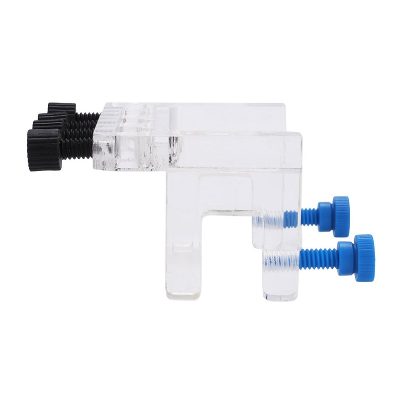 Acrylic Aquarium Soft Tube Fixture Holder for Holding Dosing Pump