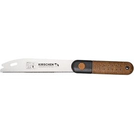 Kirschen Mini Fine Cut Saw with Cork Handle (Saw Blade Length 185 mm, Length x Height 320 x 35 mm, 20 Teeth per Inch, Wood Saw, Plastic Saw, Hand Saw) 4430185