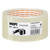 NOPI Universal Packing Tape Transparent, 66m:50mm