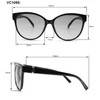 Vince Camuto Women's Vc1085 Cat Eye 100% Uv Protective Round