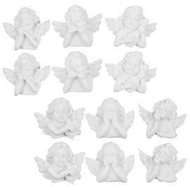 36pcs Miniature Angel Figure Mini Angel Statue Small Angel Figurine Sculpture Resin Angel Ornament for DIY Craft Phone Cases