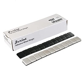 ZERINT WW-M025R 360pcs 1/4 oz Mellow Style Adhesive Stick-on Wheel Weights Kit for Cars, Trucks, SUVs and Others Includs 10 Strips Black and 20 Strips Gray