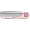 LumiVive Rose Gold Cherry Blossom Design Hair Comb | Anti-Static