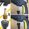 Gold M22 Adapter High Pressure Washer Hose Adapter Pressure Pipe