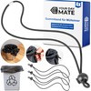 Universal Rubber Band for Rubbish Bins, Pack of 4, Fits