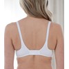 Bestform womens Cotton Wirefree Bra Front Closure, White, 38D US