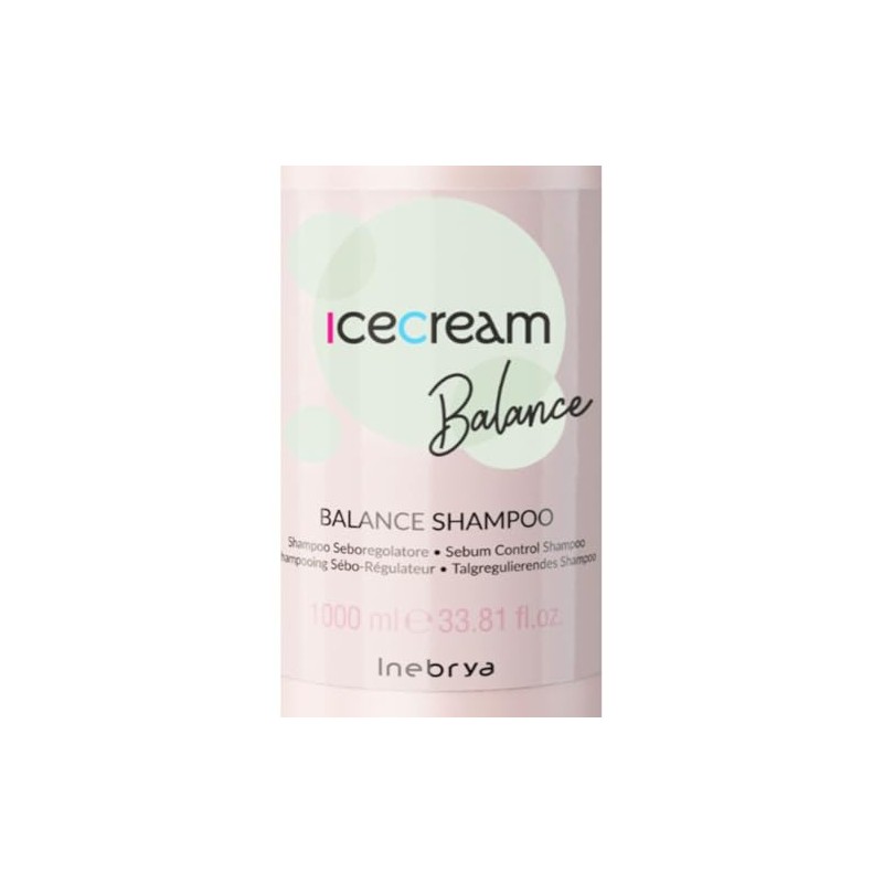 Inebrya Ice Cream Balance Shampoo Seboregolatore 1000 ml