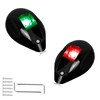 HERCOO Boat Navigation Lights LED Bow Lights for Boats, IP67