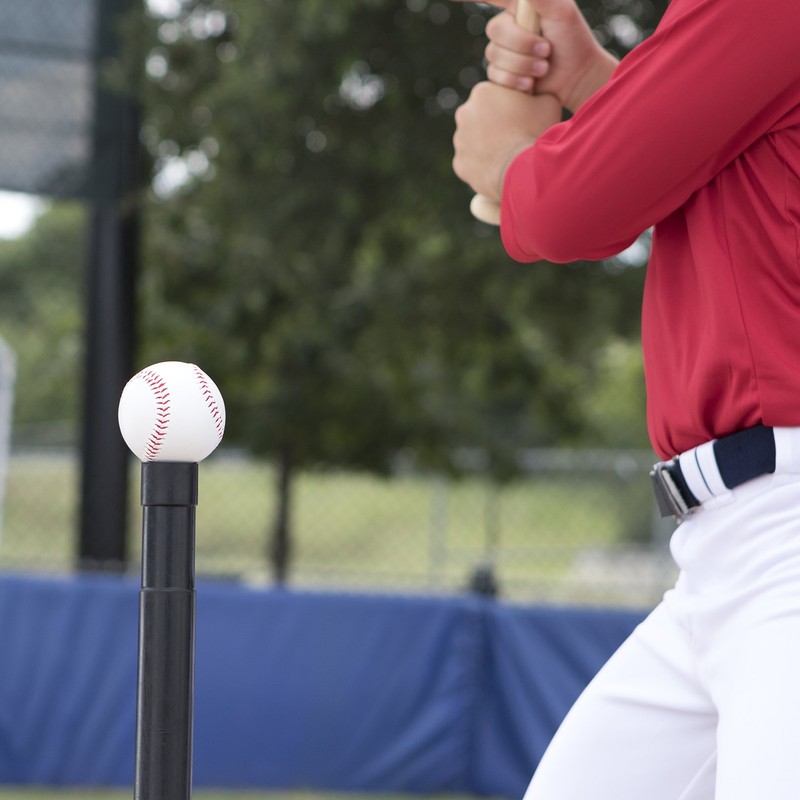 Champion Sports Champion Sports Deluxe Batting Tee - Mounted Adjustable