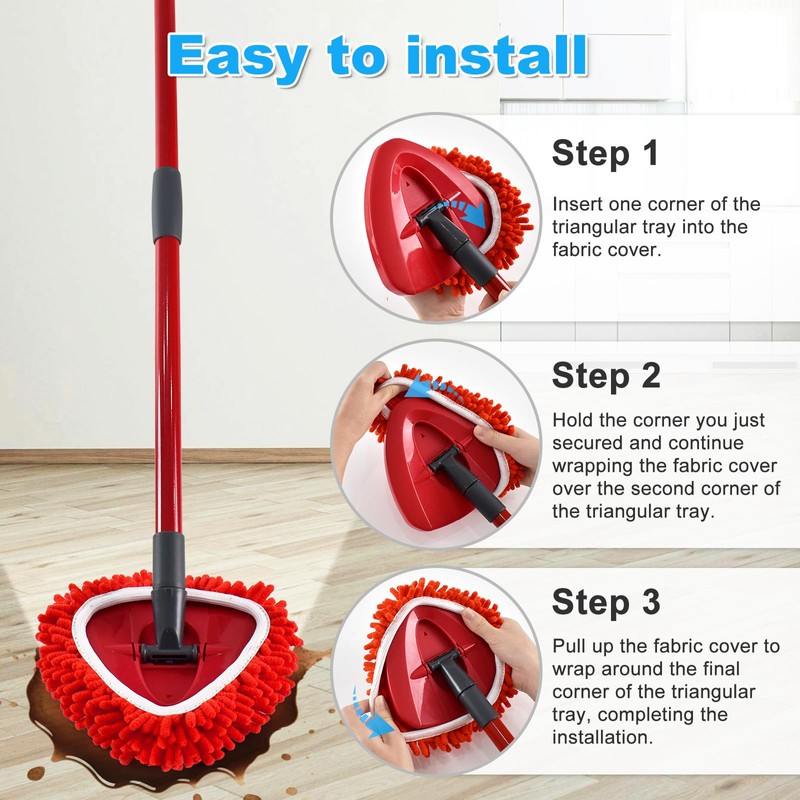 Mop Replace Head for O Cedar, Spin Mop Heads Replacements
