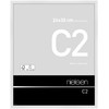 nielsen C2 Photo Frame, 24x30cm White Aluminium Picture Frame with