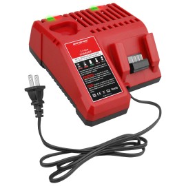 Banshee M18 12V -18V Li-Ion Battery Charger Replace For Milwaukee 48-59-1812 48-11-1840