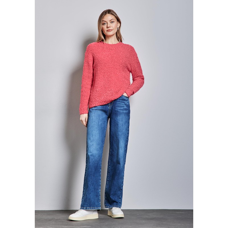 Street One Women's Cuddly Jumper, Sugar Coral
