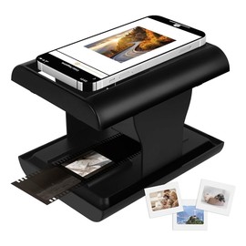 Atelierate Mobile Film and Slide Scanner, 35mm Slide and Negative Scanner with LED Backlight for OldFilm to JPG, Support Editing