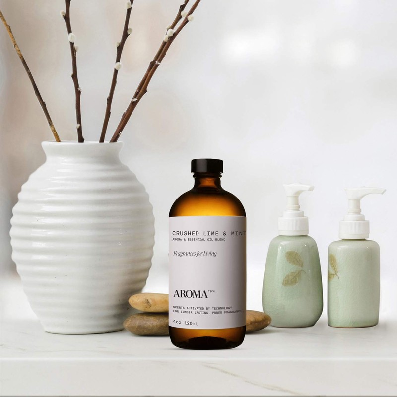 AromaTech Crushed Lime & Mint Aroma Oil for Scent Diffuser