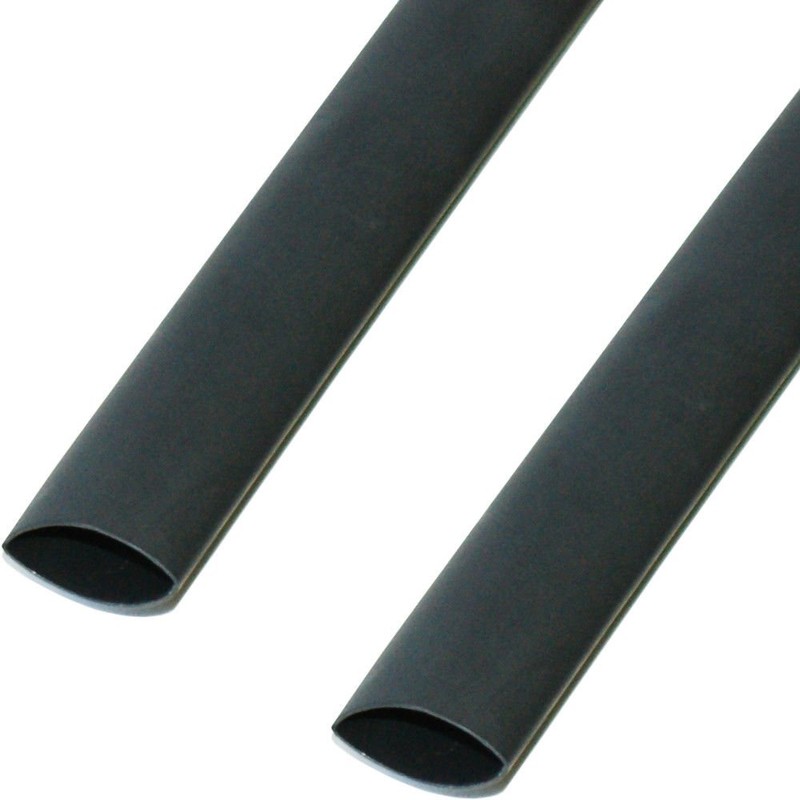 Heat Shrink Tube 2:1 Black Sold by the Metre (2