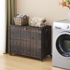 Laundry Hamper with Wheels, 52.8 Gallon(200L) Rolling Laundry Basket with
