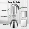 Vaolvpant 12Cup Big Belly Moka Pot Percolator Italian 600ML 20oz