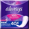 always Pantiliners Extra Protect Long Plus Fresh BigPack 40