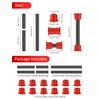 OVAS HOO Club Car Precedent Front Bushing Kit, Front Upper