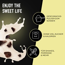 ESN Designer Flavor Powder, Stracciatella, 250 g, Flavour Powder for Sweetening, No Much Sugar and Calories, Tested Quality, Made in Germany