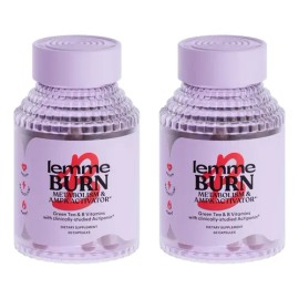 Lemme Burn Cápsula De Combustión Metabólica Grasa 2 Piezas