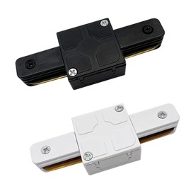 Duct Rail Coupler, I-Type Coupler, For Wiring Duct Rails, For Lighting Rails, Lighting Fixture Parts, I-Type Jointer, Linear Connection, White, White