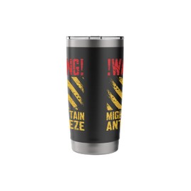 Car Mechanics Might Contain Antifreeze Label, Funny Mechanic Stainless Steel Insulated Tumbler
