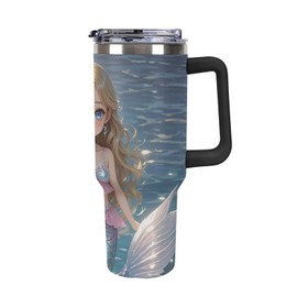Regalos de bautismo para niños, botella de agua de 18 onzas con tapa de popote, regalos cristianos, taza aislada de acero inoxidable para escuela, dep