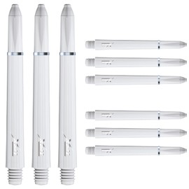 RED DRAGON TRX Medium White Stems - 4 Sets per Pack (12 Stems in Total)